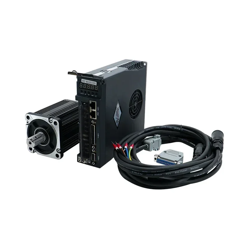 HLTNC 750w 3A 220v 2.4N 3000rpm Ac Servo Motor 90ST-M02430+A1-SVD-15A-3MX With Ethercat Servo Drive for CNC Machine
HLTNC 750w 3A 220v 2.4N 3000rpm Ac Servo Motor 90ST-M02430+A1-SVD-15A-3MX With Ethercat Servo Drive for CNC Machine