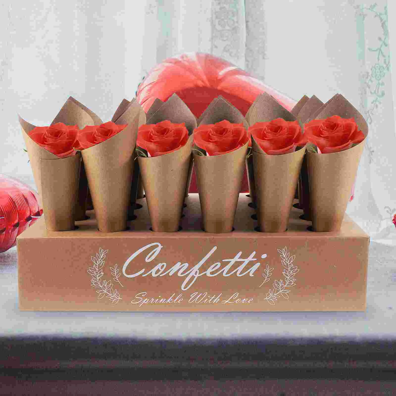 Wedding Party Favors Petal Cones for Paper Food Decor Confetti Petals Candies Small Bouquet Flower Tray Covers Women
Wedding Party Favors Petal Cones for Paper Food Decor Confetti Petals Candies Small Bouquet Flower Tray Covers Women
