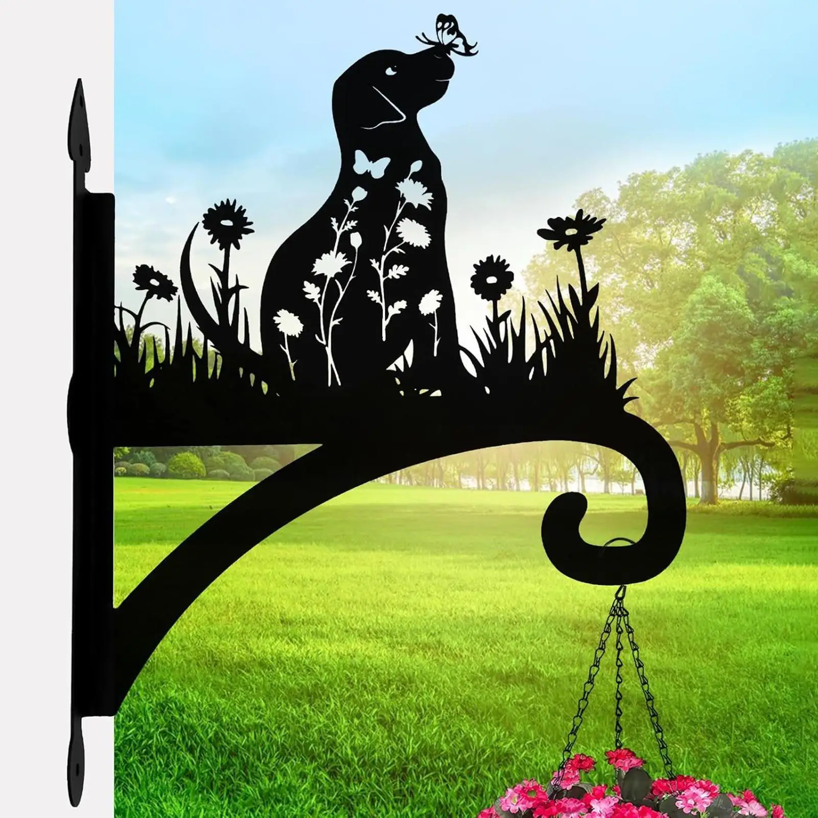 Plant Hanger Indoor Dog Flower Basket Mount Wall Mounted Plants Stand For Porch Balcony Garden Yard Indoor Patio Lantern
Plant Hanger Indoor Dog Flower Basket Mount Wall Mounted Plants Stand For Porch Balcony Garden Yard Indoor Patio Lantern