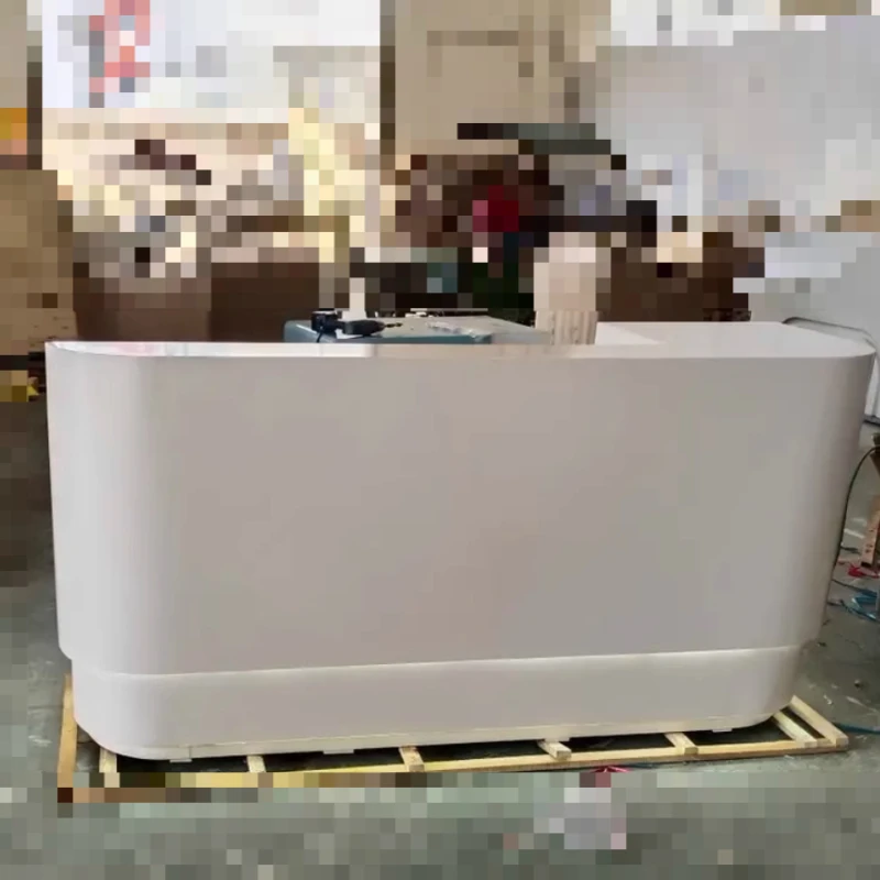 Nordic Creative Design Curved Reception Desk Salon Boutique Dance Studio Office Commercial Custom Office Furniture FYRD
Nordic Creative Design Curved Reception Desk Salon Boutique Dance Studio Office Commercial Custom Office Furniture FYRD