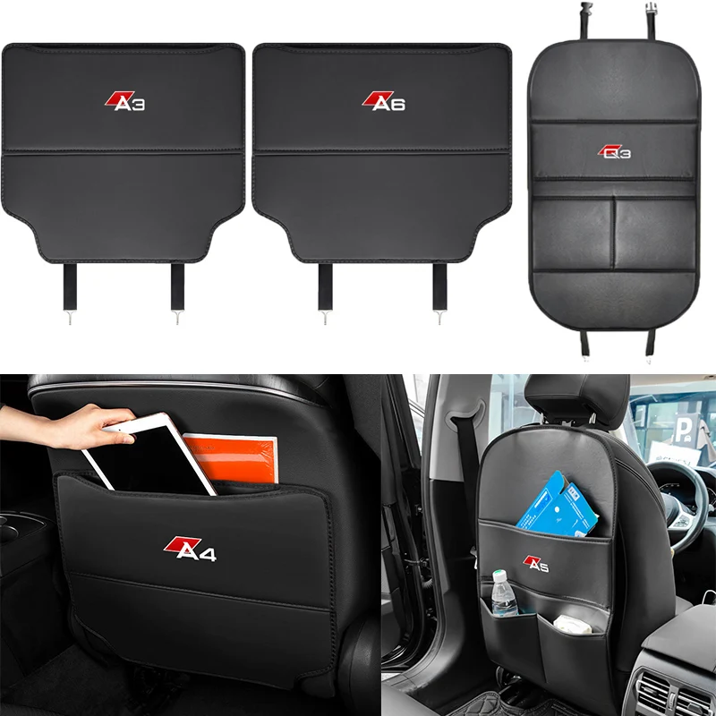 Car Seat Back Protector Anti Kick Non-slip Pad Prevent Dirt Leather Cover For Audi A1 A3 A4 A5 A6 A7 A8 Q2 Q3 Q5 Q7 Q8 TT S4 S3
Car Seat Back Protector Anti Kick Non-slip Pad Prevent Dirt Leather Cover For Audi A1 A3 A4 A5 A6 A7 A8 Q2 Q3 Q5 Q7 Q8 TT S4 S3