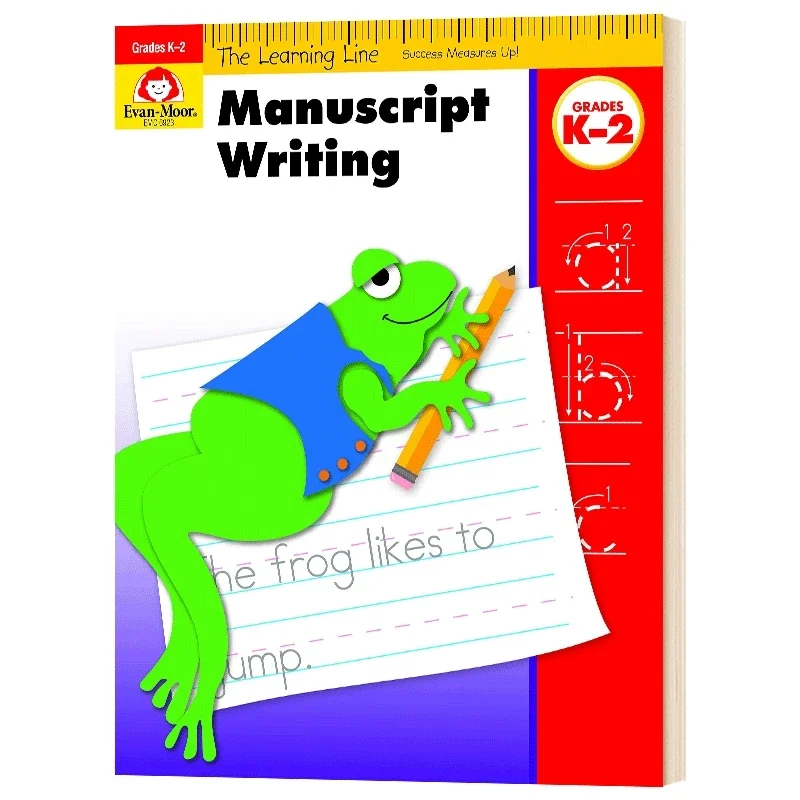 Evan-Moor Manuscript Writing (Learning Line),Children's books aged 5 6 7 8 English Word Handwriting Workbook books 9781596731851
Evan-Moor Manuscript Writing (Learning Line),Children's books aged 5 6 7 8 English Word Handwriting Workbook books 9781596731851