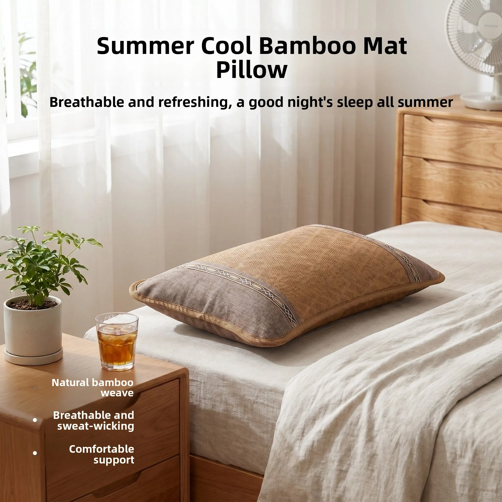 Men's Special Summer Cooling Pillow Sweatproof 2026 New Willow Pillow Mat Bamboo Cooling Pillow for Home Use
Men's Special Summer Cooling Pillow Sweatproof 2026 New Willow Pillow Mat Bamboo Cooling Pillow for Home Use