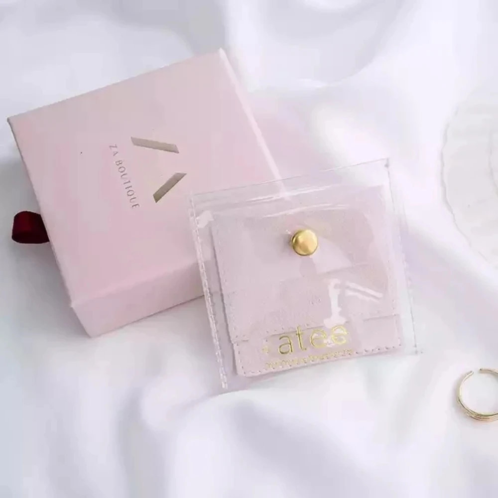 Exquisite Microfiber Jewelry Storage Bag Set, Earrings Ring Pouch, Waterproof, Transparent Bag, Factory Direct Sales, 100Pcs
Exquisite Microfiber Jewelry Storage Bag Set, Earrings Ring Pouch, Waterproof, Transparent Bag, Factory Direct Sales, 100Pcs