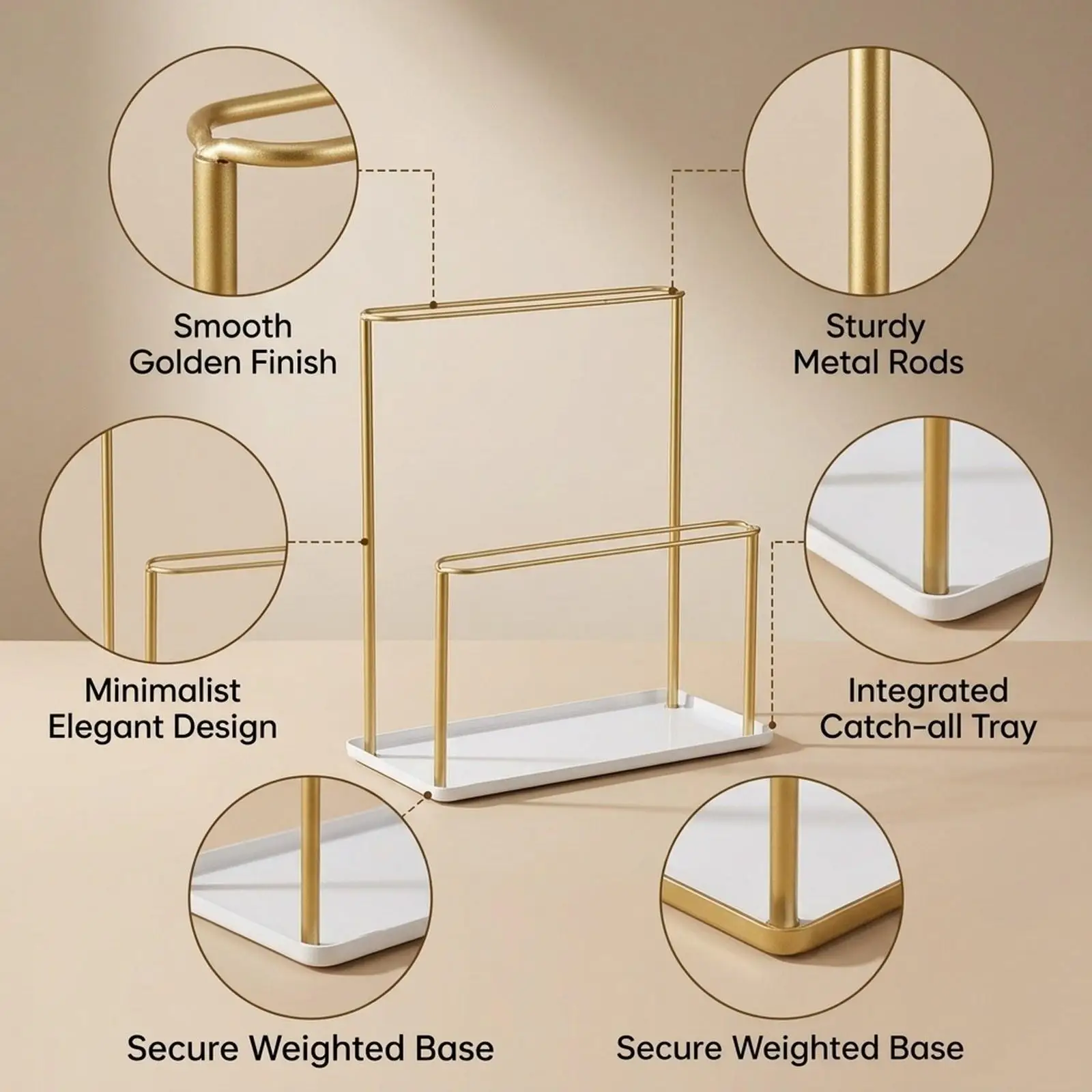 Headband Holder Organizer Hairband Rack 2 Tier Headband Storage Bedroom for Girls Women Metal Sturdy Home Decor Hair Clip
Headband Holder Organizer Hairband Rack 2 Tier Headband Storage Bedroom for Girls Women Metal Sturdy Home Decor Hair Clip