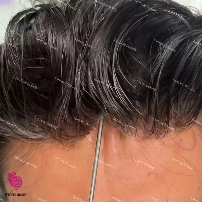100% Human Hair 80%-100%Density Skin Thin Men toupee Natural Hairline 0.02-0.03mm Full Pu Base Baldness Men Wig Natural Hairline
100% Human Hair 80%-100%Density Skin Thin Men toupee Natural Hairline 0.02-0.03mm Full Pu Base Baldness Men Wig Natural Hairline