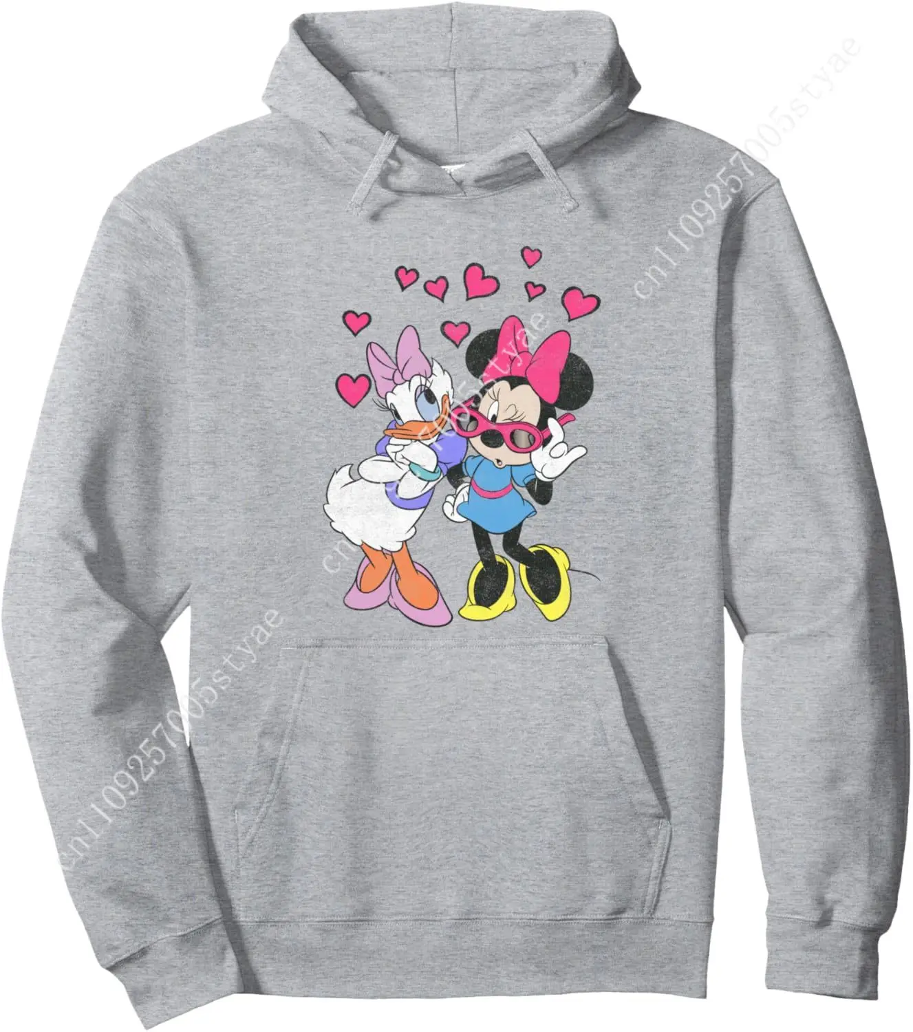 Disney Mickey And Friends Minnie Daisy Hearts Portrait Pullover Hoodie
Disney Mickey And Friends Minnie Daisy Hearts Portrait Pullover Hoodie