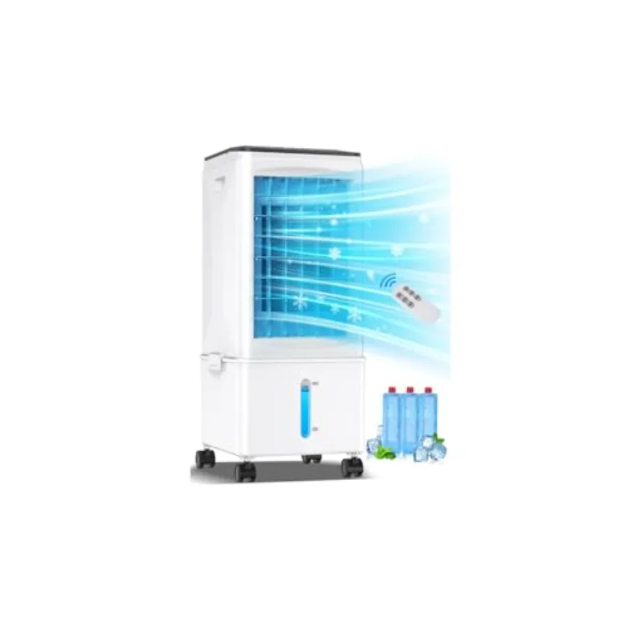 Portable air conditioners for home office and garage use, plastic housing, white, fast cooling with 3 speeds and 7H timer, wind
Portable air conditioners for home office and garage use, plastic housing, white, fast cooling with 3 speeds and 7H timer, wind