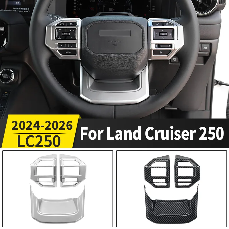 For 2024-2026 Toyota Land Cruiser Prado LC250 j250 Steering Wheel Button Protection Frame Anti Scratch Car Interior Accessories
For 2024-2026 Toyota Land Cruiser Prado LC250 j250 Steering Wheel Button Protection Frame Anti Scratch Car Interior Accessories