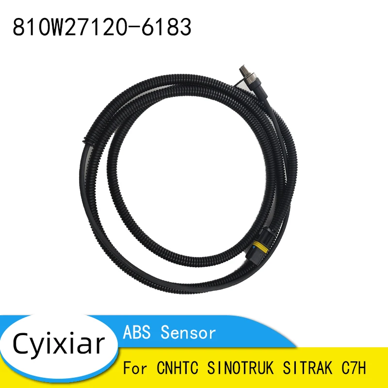 Rear Wheel ABS Sensor 810W27120-6183 Used for CNHTC SINOTRUK SITRAK C7H Rear Axle Harness
Rear Wheel ABS Sensor 810W27120-6183 Used for CNHTC SINOTRUK SITRAK C7H Rear Axle Harness