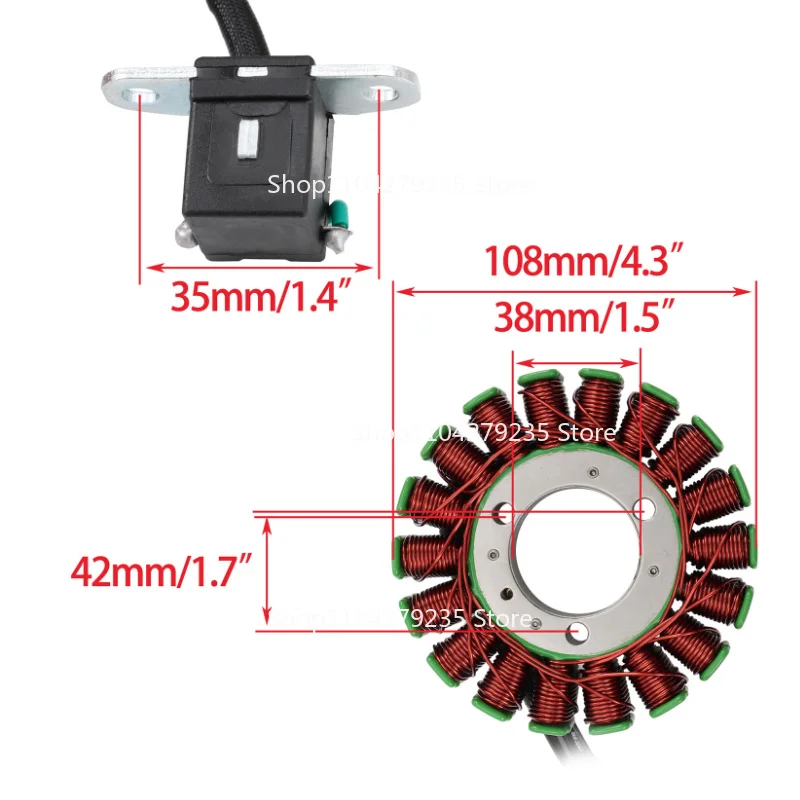 32101-17G00 Motorcycle Stator Coil For SV650S ABS Dl650 V-Strom650
32101-17G00 Motorcycle Stator Coil For SV650S ABS Dl650 V-Strom650