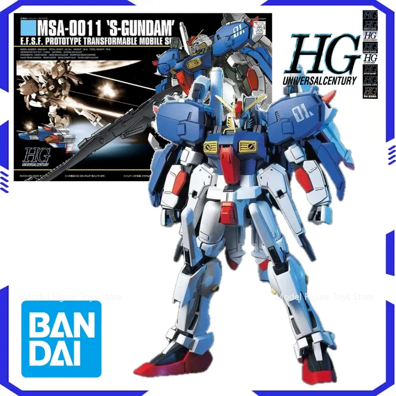 Оригинальная модель Bandai, комплект сборки 1/144 HG-MSA-0011 S Gundam, аниме, сборная модель, игрушка-робот, подарок на день рождения для мальчика
Оригинальная модель Bandai, комплект сборки 1/144 HG-MSA-0011 S Gundam, аниме, сборная модель, игрушка-робот, подарок на день рождения для мальчика