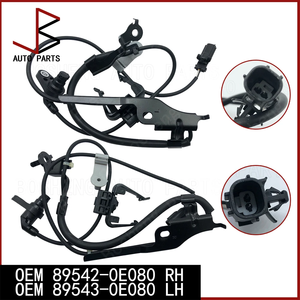 New Front Left & Right Wheel Speed Sensor for TOYOTA HIGHLANDER, KLUGER ASU50,GSU5* 2013-2019 OEM 89542-0E080 89543-0E080 31341
New Front Left & Right Wheel Speed Sensor for TOYOTA HIGHLANDER, KLUGER ASU50,GSU5* 2013-2019 OEM 89542-0E080 89543-0E080 31341