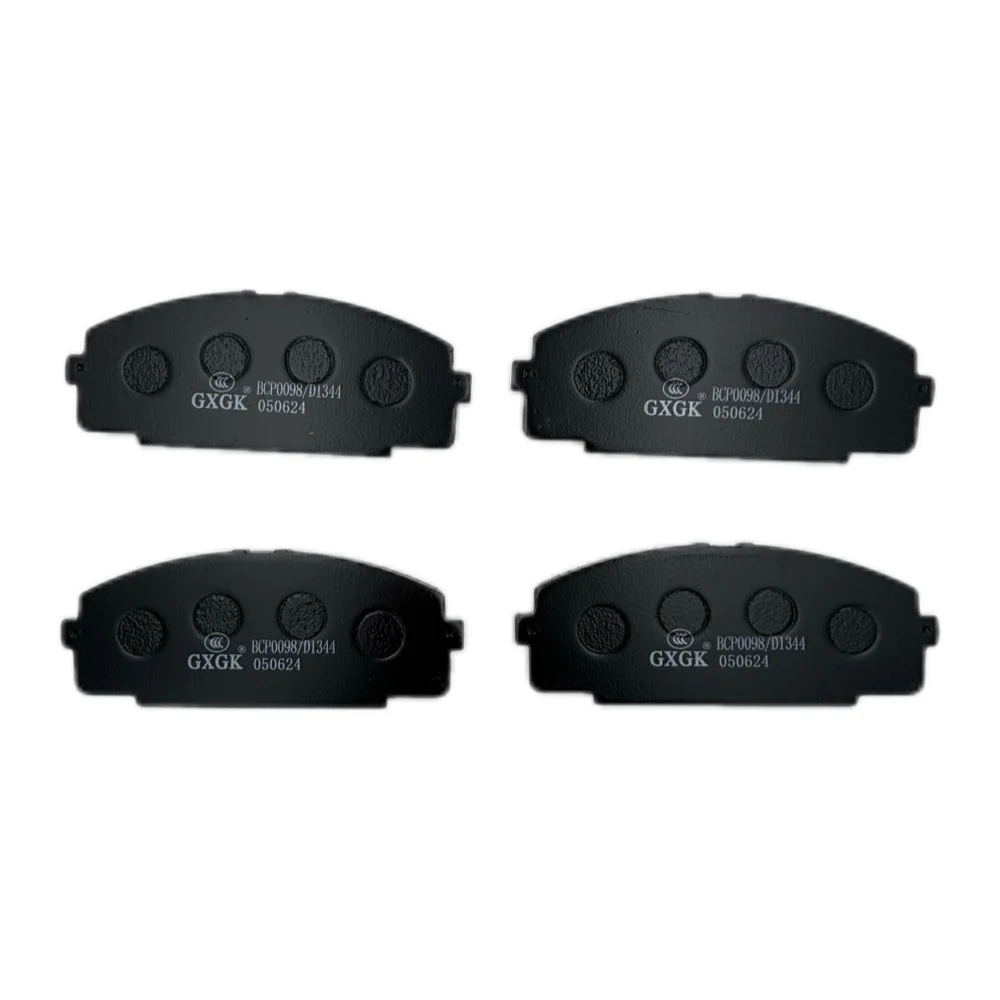 Front Disc Brake Pads D1344 For JINBEI Grace 2.0L 2002- metal material Car Accessories
Front Disc Brake Pads D1344 For JINBEI Grace 2.0L 2002- metal material Car Accessories