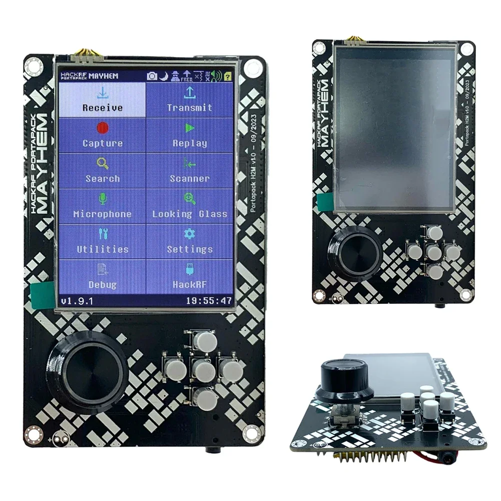 PortaPack H2M Signature Edition Portable SDR Software Defined Radio 10.00MHZ TCXO Radio Receiver Analog GPS Assembled for Hackrf
PortaPack H2M Signature Edition Portable SDR Software Defined Radio 10.00MHZ TCXO Radio Receiver Analog GPS Assembled for Hackrf