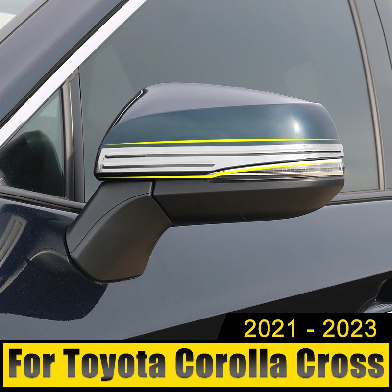 For Toyota Corolla Cross XG10 2021 2022 2023 Hybrid Stainless Steel Car Rearview Mirror Side Molding Cover Trim Strip Stickers
For Toyota Corolla Cross XG10 2021 2022 2023 Hybrid Stainless Steel Car Rearview Mirror Side Molding Cover Trim Strip Stickers