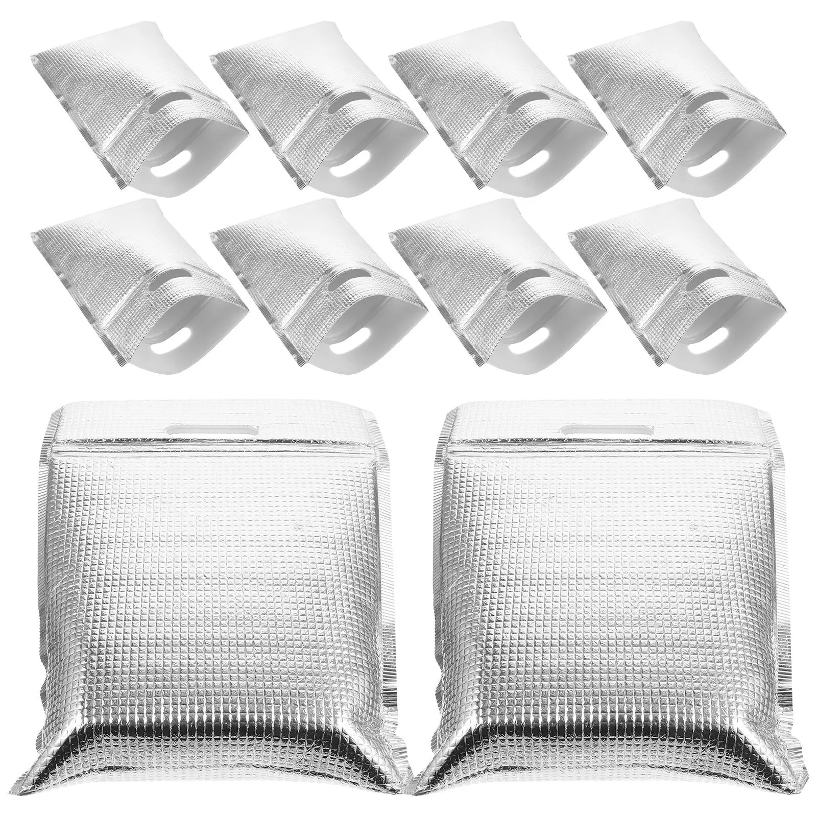 10pcs Insulated Bags Sandwich Pouch Cooling Lunch Biscuit Reusable Aluminum Foil Snack Portable Storage
10pcs Insulated Bags Sandwich Pouch Cooling Lunch Biscuit Reusable Aluminum Foil Snack Portable Storage