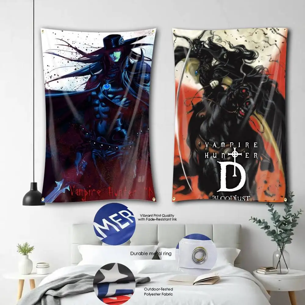 V-Vampire H-Hunter-D Vintage Style Merch Flag Banners Four Hole Flag Polyester Outdoor Decor Room Aesthetic
V-Vampire H-Hunter-D Vintage Style Merch Flag Banners Four Hole Flag Polyester Outdoor Decor Room Aesthetic