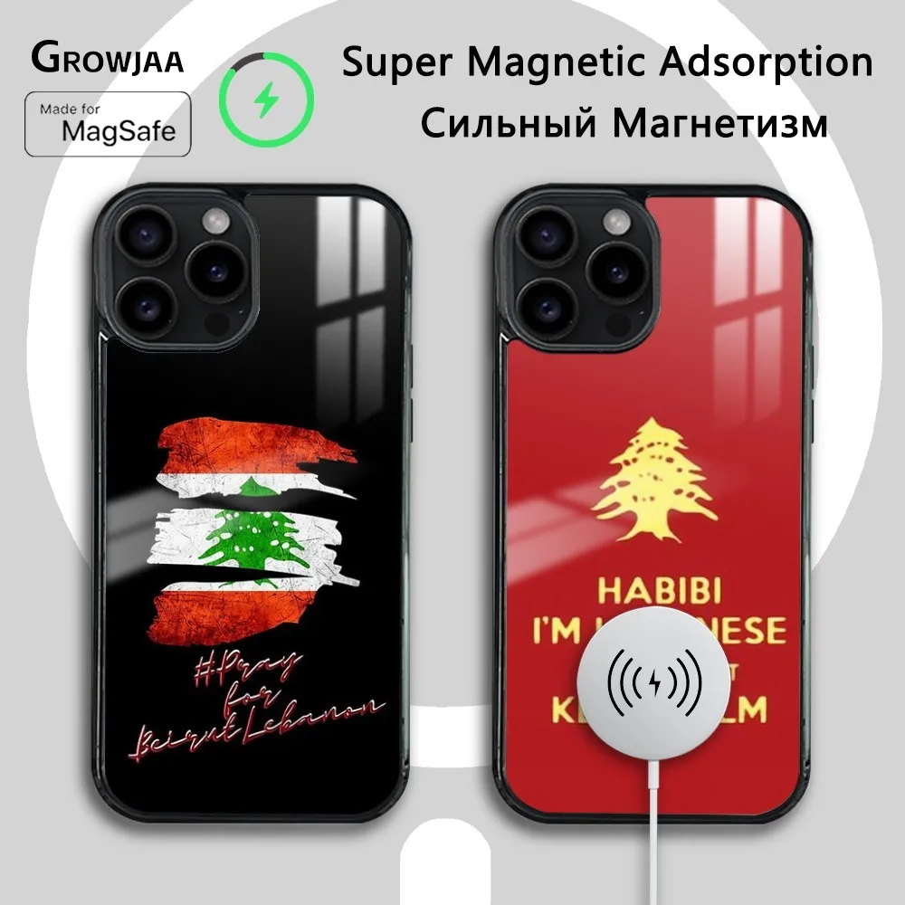 Flag Of L-Lebanon Phone Case For iPhone 16 15 14 13 12 11 Pro Max Plus Mini Magsafe Mirror Wireless Magnetic Cover
Flag Of L-Lebanon Phone Case For iPhone 16 15 14 13 12 11 Pro Max Plus Mini Magsafe Mirror Wireless Magnetic Cover