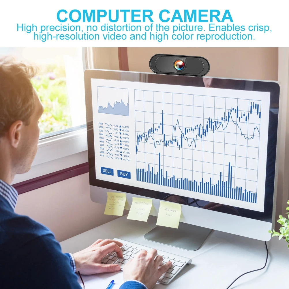 HD 1080P Webcam Streaming Computer Video Camera Microphone ABS Plug Play Teaching Conferencing Online Course
HD 1080P Webcam Streaming Computer Video Camera Microphone ABS Plug Play Teaching Conferencing Online Course