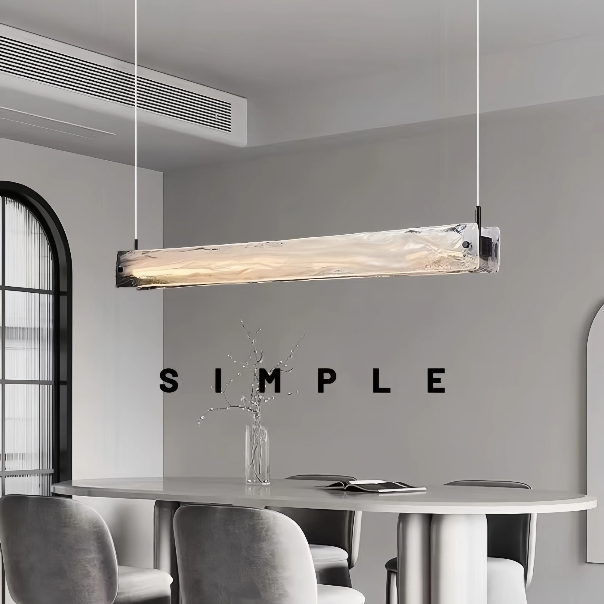 Nordic Cloud Fog Glass Chandelier Modern Restaurant Bar Counter Long Strip Hanging Lamp LED Kitchen Simplicity Pendant Light New
Nordic Cloud Fog Glass Chandelier Modern Restaurant Bar Counter Long Strip Hanging Lamp LED Kitchen Simplicity Pendant Light New