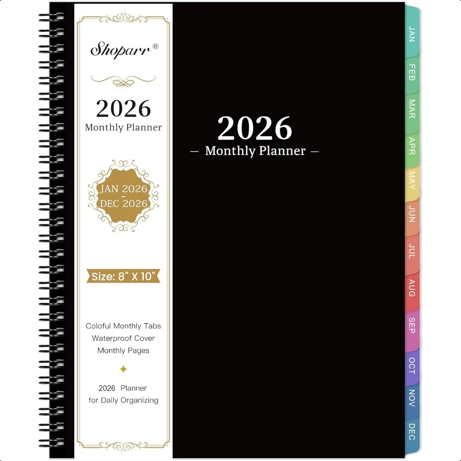 2026 Monthly Planner 2026 Planner Calendar JAN 2026 DEC 2026 Monthly Planners with Colorful Tabs Planners for Daily Organizing
2026 Monthly Planner 2026 Planner Calendar JAN 2026 DEC 2026 Monthly Planners with Colorful Tabs Planners for Daily Organizing