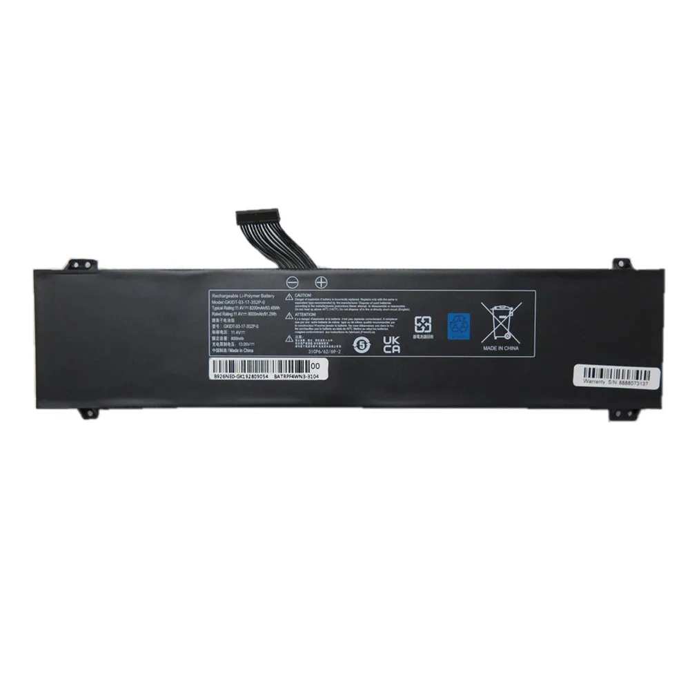 Laptop Battery For AVELL A60 MUV 11.4V 8000MAH 91.2WH New
Laptop Battery For AVELL A60 MUV 11.4V 8000MAH 91.2WH New