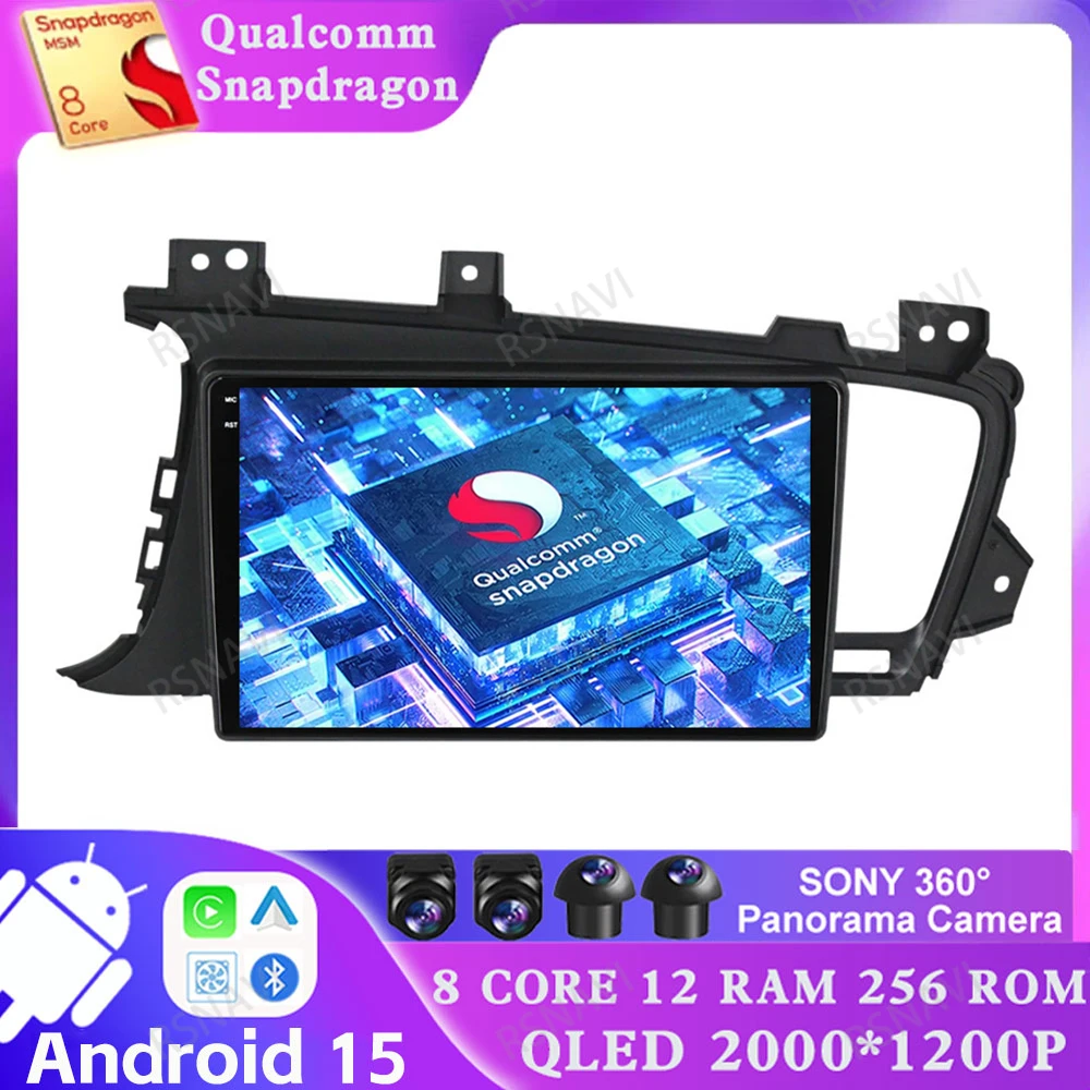 Android 15 For Kia K5 Optima 2011 - 2014 DSP Multimedia Viedo Player Navigation Car Radio GPS DVD BT Stereo 5G WIFI Autoradio
Android 15 For Kia K5 Optima 2011 - 2014 DSP Multimedia Viedo Player Navigation Car Radio GPS DVD BT Stereo 5G WIFI Autoradio