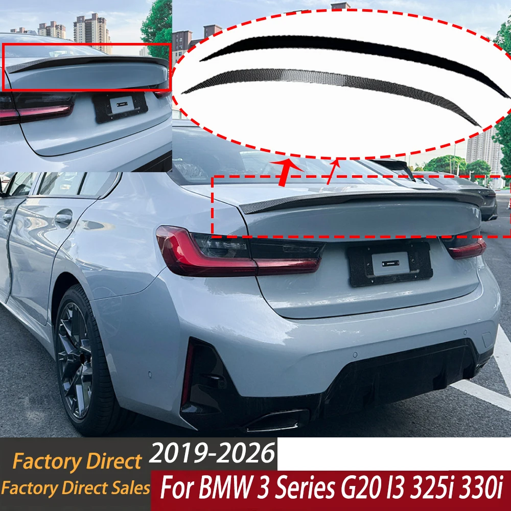 Rear Roof Lip Spoiler for BMW 3 Series G20 I3 325i 330i 2019-2026 Car Trunk Splitter Wing Guard Board Auto Accessories Tuning
Rear Roof Lip Spoiler for BMW 3 Series G20 I3 325i 330i 2019-2026 Car Trunk Splitter Wing Guard Board Auto Accessories Tuning