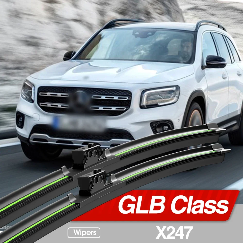 For Mercedes Benz GLB Class X247 2019-2023 Front Windshield Wiper Blades 2pcs Windscreen Window Accessories 2020 2021 2022
For Mercedes Benz GLB Class X247 2019-2023 Front Windshield Wiper Blades 2pcs Windscreen Window Accessories 2020 2021 2022