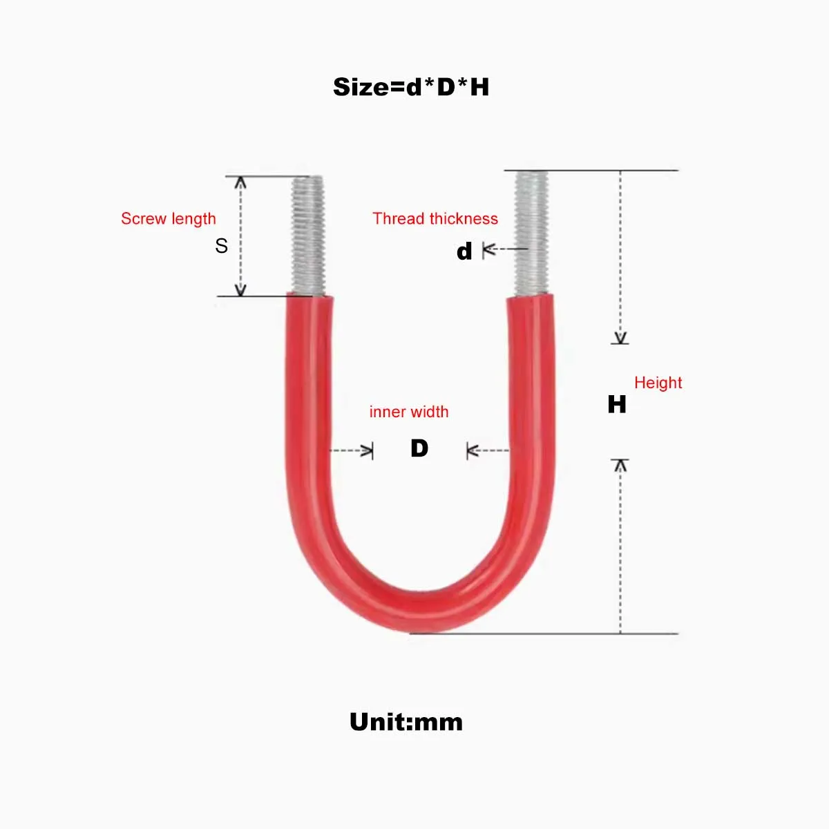 Sleeve Bolt, Rubber Sleeve, U-Shaped Screw, Fire Safety Buckle, Pvc Pipe, Anti-Corrosion And Wear-Resistant Clamp, M8M10
Sleeve Bolt, Rubber Sleeve, U-Shaped Screw, Fire Safety Buckle, Pvc Pipe, Anti-Corrosion And Wear-Resistant Clamp, M8M10