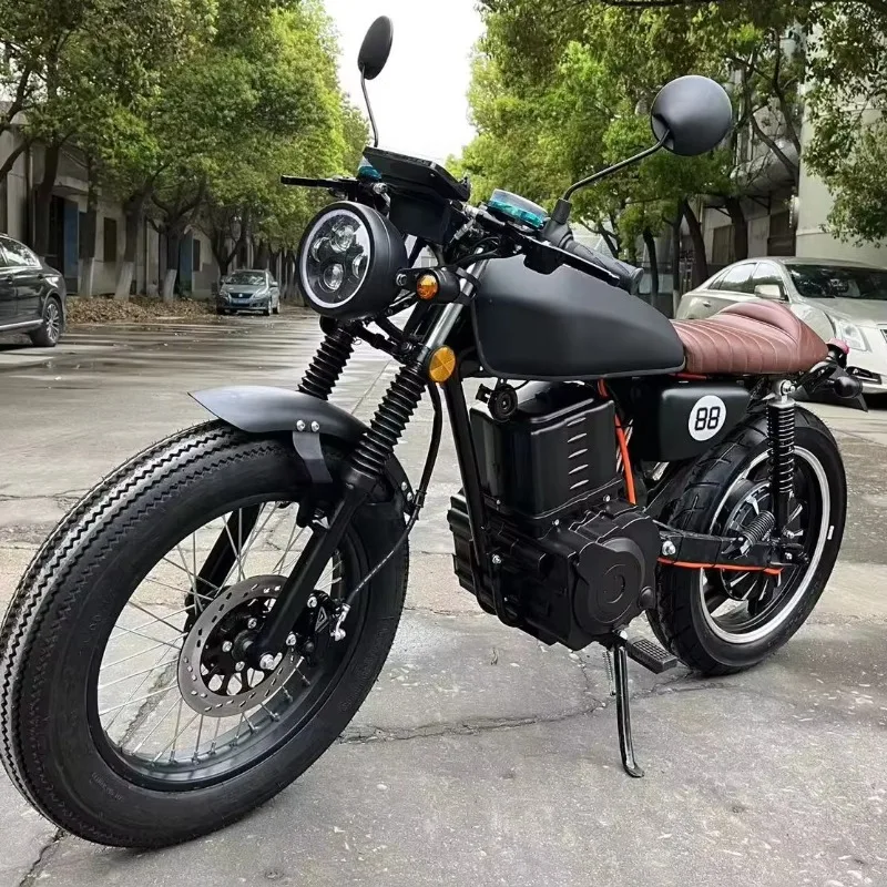 2025 Newest 2000W 3000W 72V60ah Retro Electric Motorcycle
2025 Newest 2000W 3000W 72V60ah Retro Electric Motorcycle