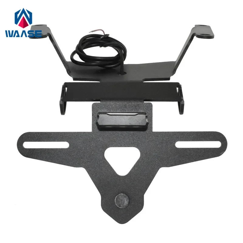 WAASE Fender Registration Bracket License Plate Holder Frame with LED light Tail Tidy For Honda CB650R CBR650R 2019 2020
WAASE Fender Registration Bracket License Plate Holder Frame with LED light Tail Tidy For Honda CB650R CBR650R 2019 2020