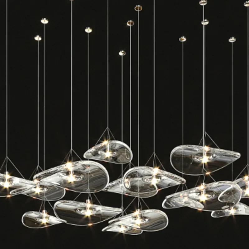 SANDYHA Nordic Salon Chandeliers Modern Home Decoration Light Luxury Minimalist Design Glass Led Lamp Living Room Dining Bedroom
SANDYHA Nordic Salon Chandeliers Modern Home Decoration Light Luxury Minimalist Design Glass Led Lamp Living Room Dining Bedroom