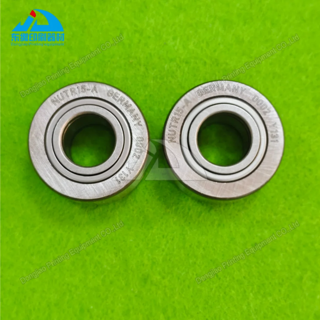NUTR15-A Track Roller Bearing for Roland Printing Machine 35x15x19mm Chrome Steel Track Needle Roller Bearing NUTR15-A
NUTR15-A Track Roller Bearing for Roland Printing Machine 35x15x19mm Chrome Steel Track Needle Roller Bearing NUTR15-A