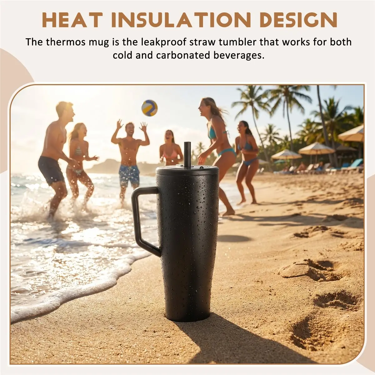 40 Oz Flat-Bottomed Mug with Handle and Straw. Leak-Proof Insulated Water Bottle with Lid and Spring
40 Oz Flat-Bottomed Mug with Handle and Straw. Leak-Proof Insulated Water Bottle with Lid and Spring