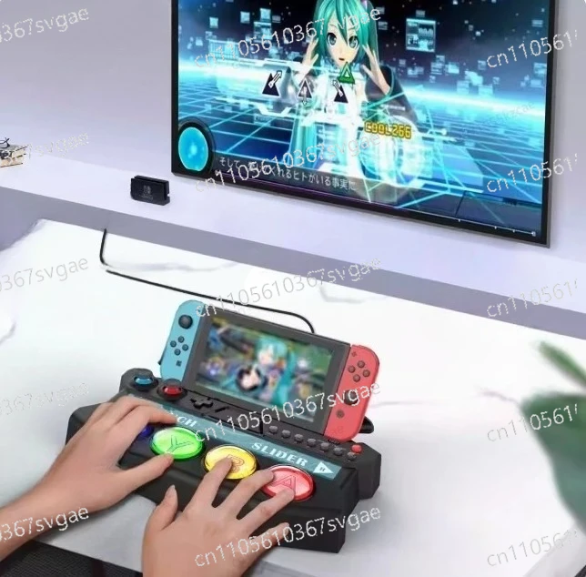 Handheld transceiver controller, DIVA project compatible with NS, PS4, and PS5 consoles
Handheld transceiver controller, DIVA project compatible with NS, PS4, and PS5 consoles