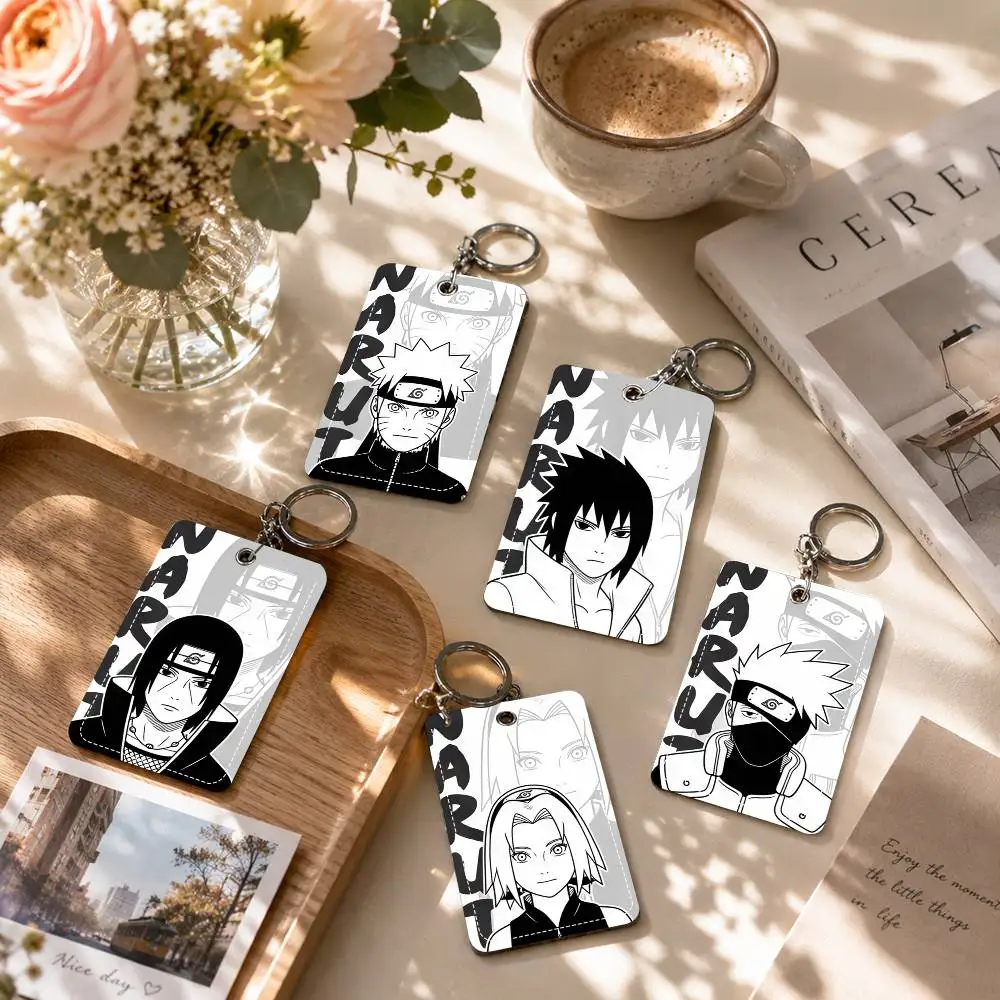 Black Naruto-o Access Card Case Leather Card Holder Keychain Key Ring Door Access Tags ID Card Case Keychain
Black Naruto-o Access Card Case Leather Card Holder Keychain Key Ring Door Access Tags ID Card Case Keychain