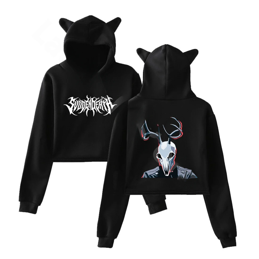 Svdden Death Merch Crop Top Hoodie Women Streetwear Hip Hop Kawaii Cat Ear Harajuku Cropped Sweatshirt Pullover Tops Sportswear
Svdden Death Merch Crop Top Hoodie Women Streetwear Hip Hop Kawaii Cat Ear Harajuku Cropped Sweatshirt Pullover Tops Sportswear