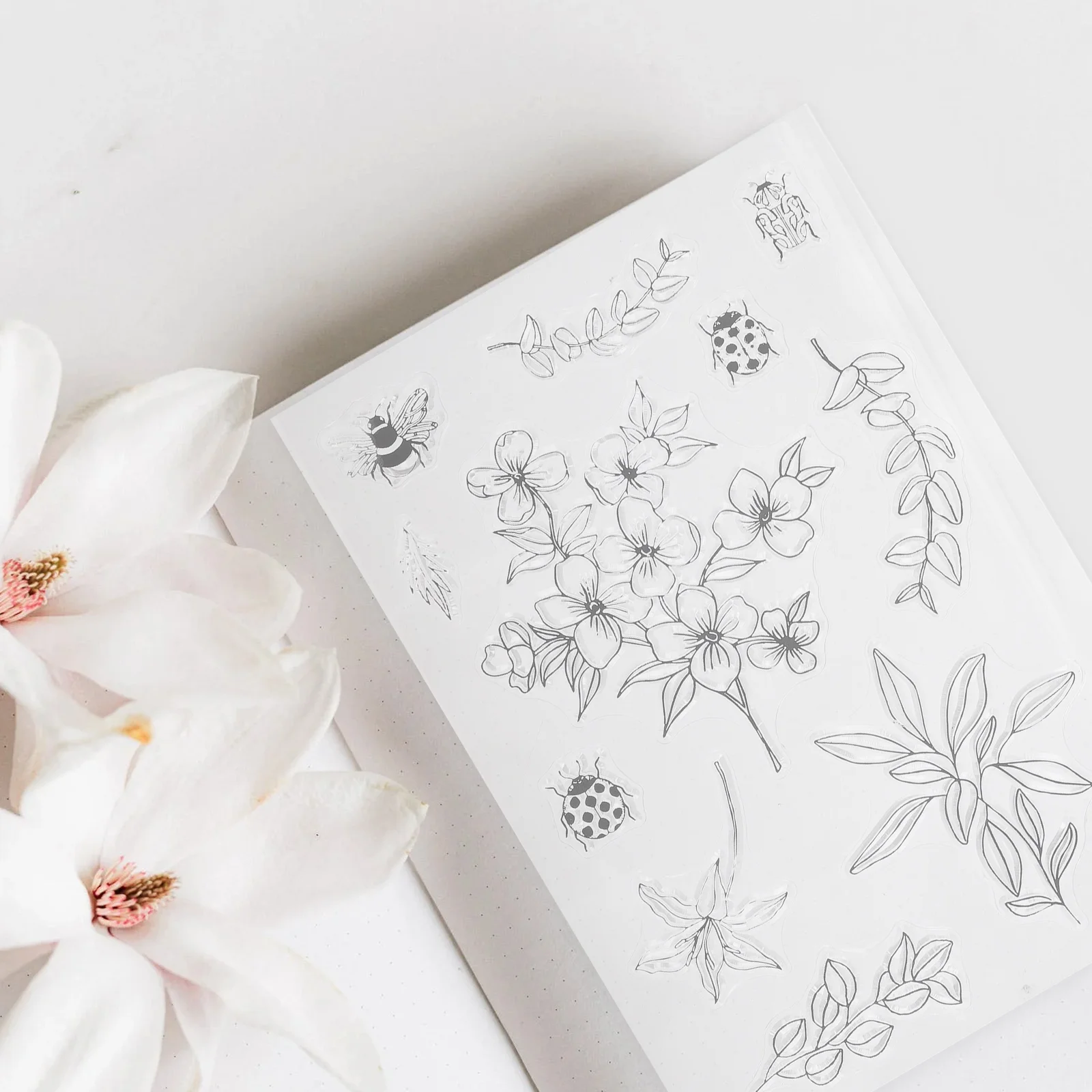 Flower Design Rubber Clear Stamp for Making Decoration and Scrapbooking Silicone Stamp Clear Silicone Stamp
Flower Design Rubber Clear Stamp for Making Decoration and Scrapbooking Silicone Stamp Clear Silicone Stamp