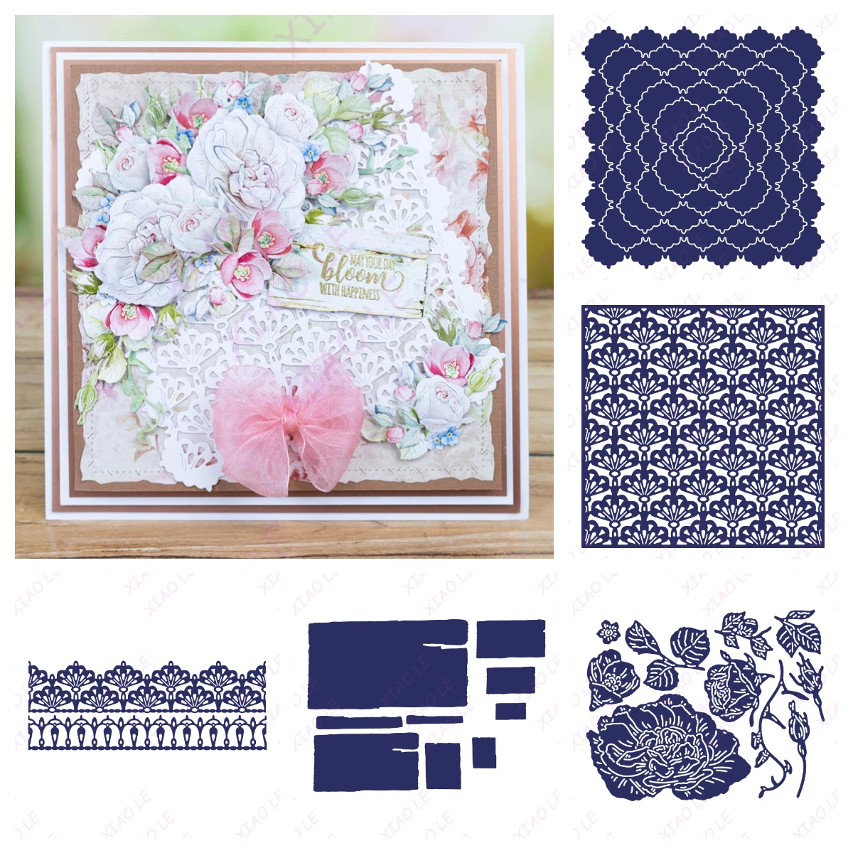 Floral Cluster Die Vintage Lace Border New Arrival Metal Cutting Dies Diy Photo Album Handmade Paper Card Decoration Craft Cut
Floral Cluster Die Vintage Lace Border New Arrival Metal Cutting Dies Diy Photo Album Handmade Paper Card Decoration Craft Cut