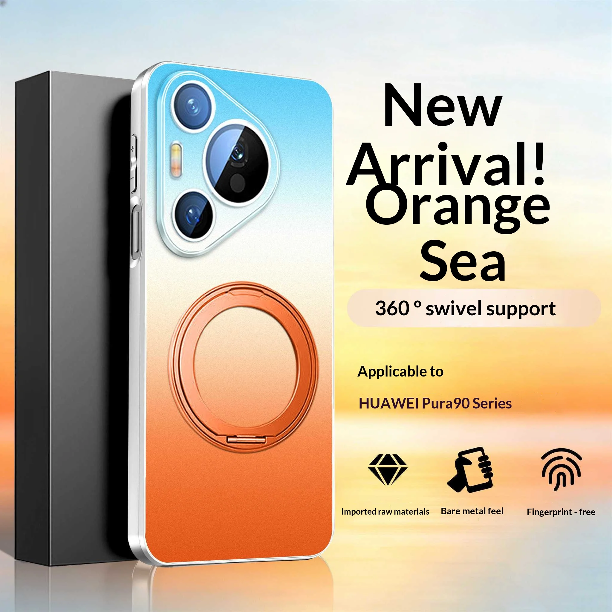For Huawei Pura 90 Pro Max Case with Magnetic Stand Gradient Color Phone Case For Huawei Pura 90 90 Pro Case Anti-Fall Slim Case
For Huawei Pura 90 Pro Max Case with Magnetic Stand Gradient Color Phone Case For Huawei Pura 90 90 Pro Case Anti-Fall Slim Case