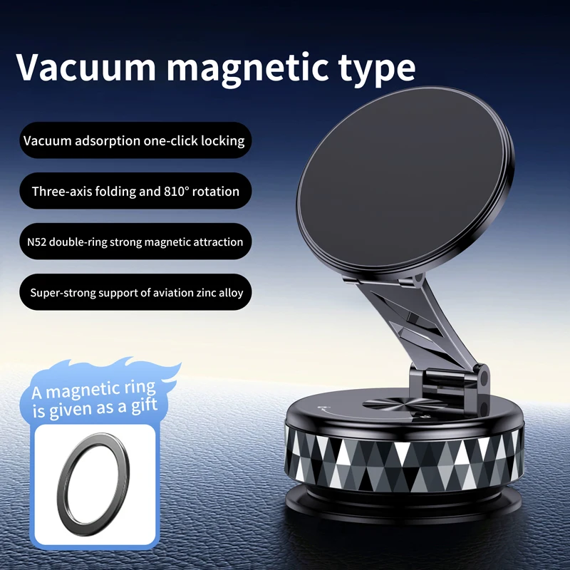 2025 New K12/K13 Car Magnetic Vacuum Adsorption Bracket 360 ° Rotating Desktop Wall Bathroom Vlog Portable Electric Sucker Hol
2025 New K12/K13 Car Magnetic Vacuum Adsorption Bracket 360 ° Rotating Desktop Wall Bathroom Vlog Portable Electric Sucker Hol
