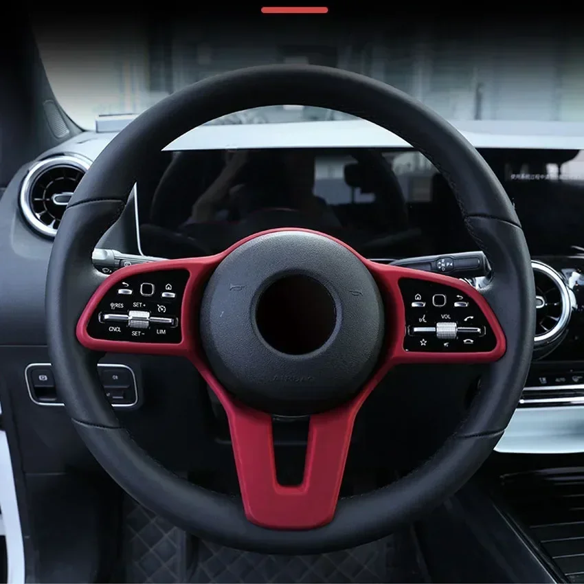 Car Steering Wheel Panel Trim Cover Decor Accessories For Mercedes Benz A B C E G CLA GLB Class W177 W247 W205 W213 C118 W118
Car Steering Wheel Panel Trim Cover Decor Accessories For Mercedes Benz A B C E G CLA GLB Class W177 W247 W205 W213 C118 W118
