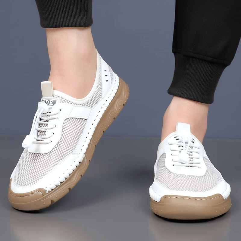 Summer breathable men's shoes Classic casual style design Comfortable outdoor street walking Quality shoes Hot and New White
Summer breathable men's shoes Classic casual style design Comfortable outdoor street walking Quality shoes Hot and New White