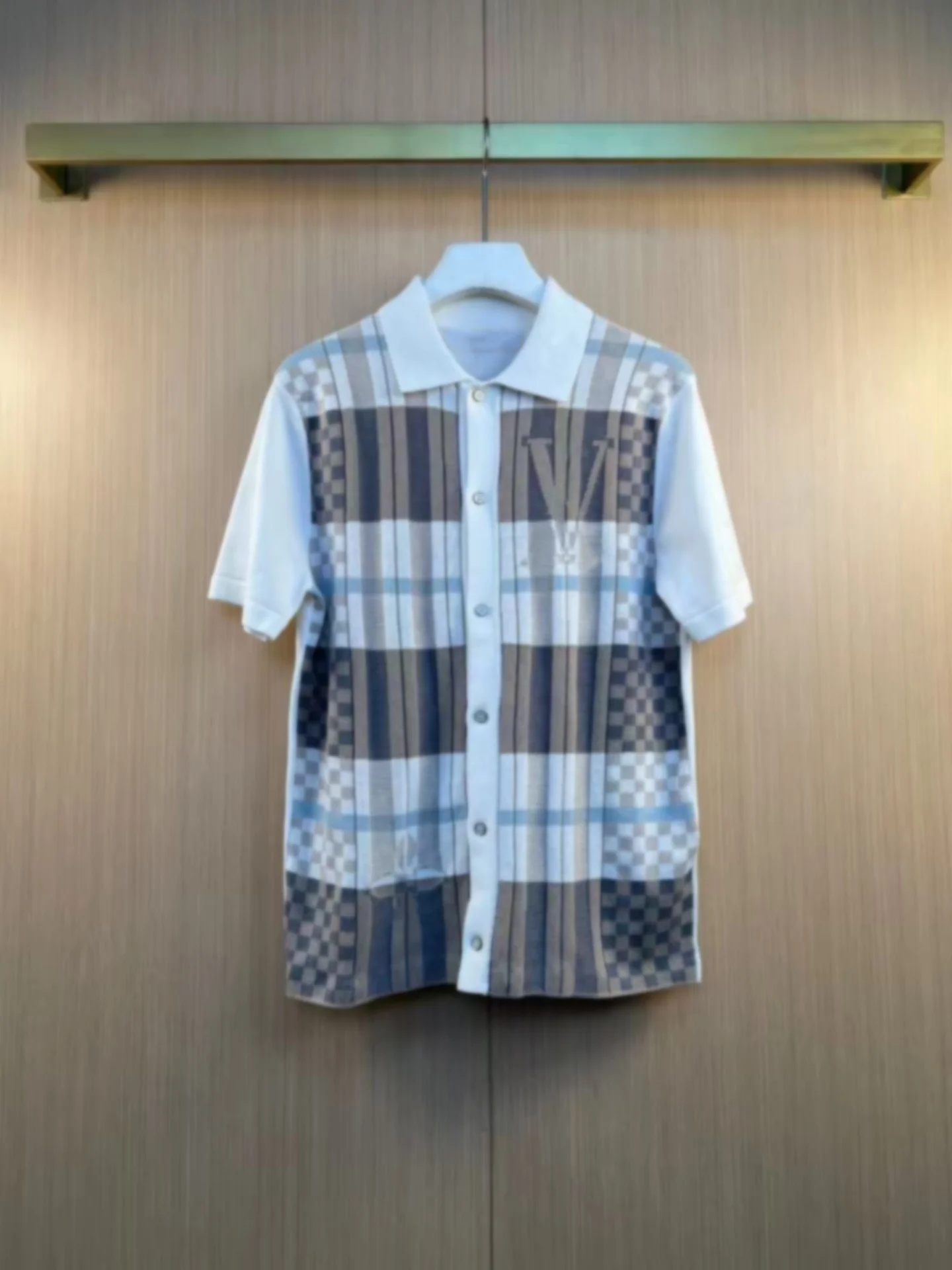 High Quali Floral id Pattern Knitted irt T-irt Men Women Faionable Versatile Cotton Busin Casual ort Sve
High Quali Floral id Pattern Knitted irt T-irt Men Women Faionable Versatile Cotton Busin Casual ort Sve