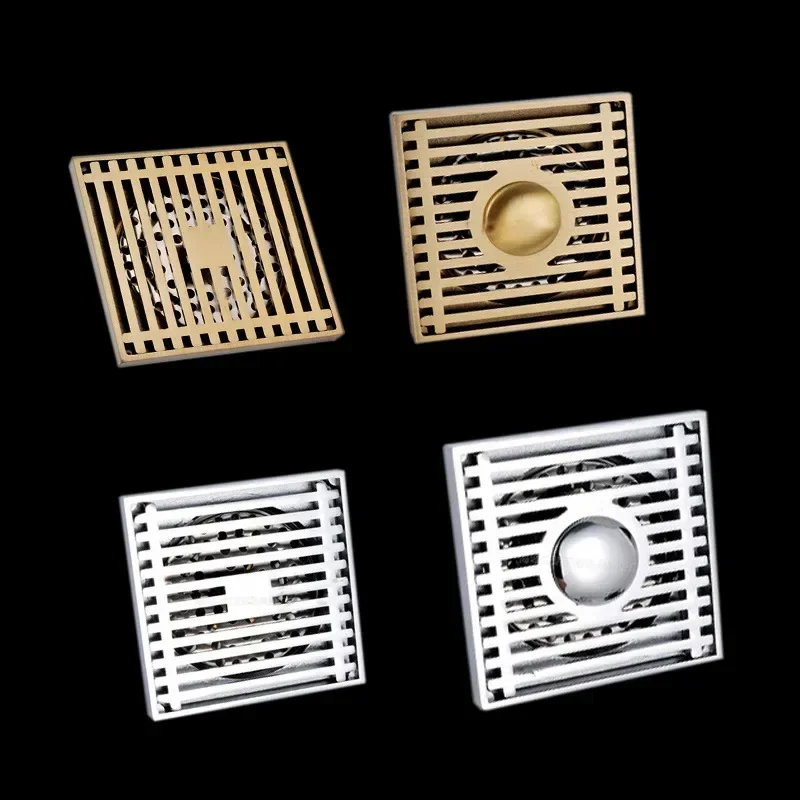 Shower Drains Square Bath Drains Strainer Hair Antique Brass Bathroom Floor Drain Waste Grate Drain 10*10cm
Shower Drains Square Bath Drains Strainer Hair Antique Brass Bathroom Floor Drain Waste Grate Drain 10*10cm