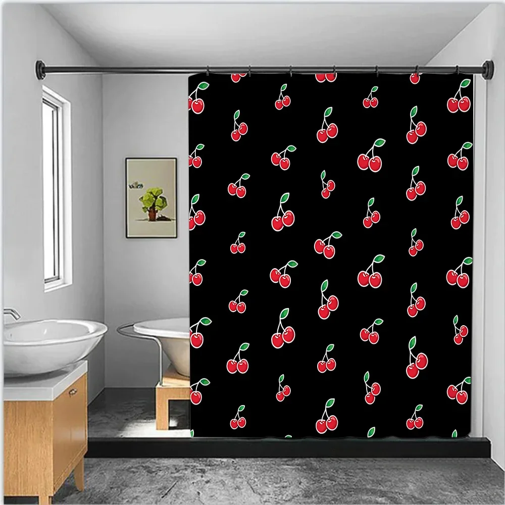 Charming Cherry Shower Curtain - Vibrant Lip & Plaid Designs for Playful Bathroom Décor, Waterproof, Easy Care & Unique Charm
Charming Cherry Shower Curtain - Vibrant Lip & Plaid Designs for Playful Bathroom Décor, Waterproof, Easy Care & Unique Charm