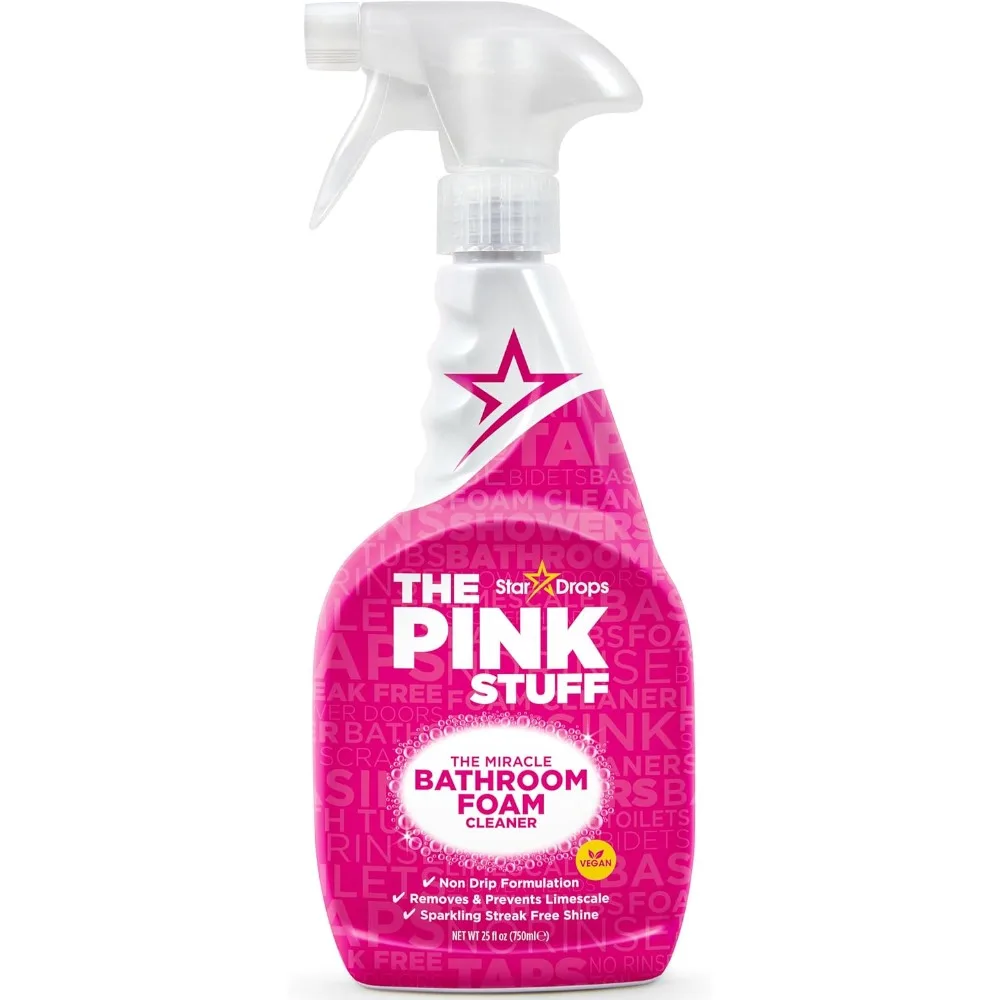 Powerful Foaming Bathroom Cleaner Spray for Tubs Showers Tiles and Sinks Removes Tough Soap Scum Hard Water Limescale Stains and Grime with Ease Leaves Surfaces Sparkling Clean and Streak Free Fast Acting Formula Cuts
Powerful Foaming Bathroom Cleaner Spray for Tubs Showers Tiles and Sinks Removes Tough Soap Scum Hard Water Limescale Stains and Grime with Ease Leaves Surfaces Sparkling Clean and Streak Free Fast Acting Formula Cuts