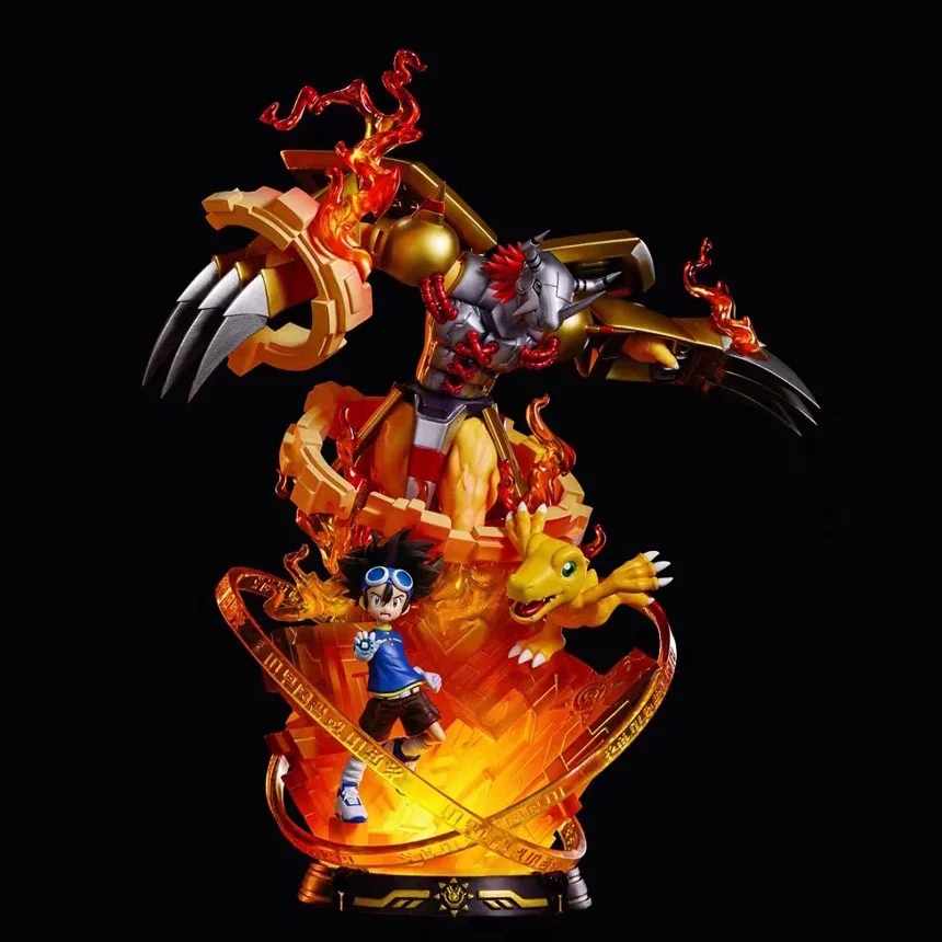 30cm Digimon Adventure Figures Taichi Agumon War Greymon Anime Figures PVC Statue Collection Model Desk Ornament Toys Gift 
30cm Digimon Adventure Figures Taichi Agumon War Greymon Anime Figures PVC Statue Collection Model Desk Ornament Toys Gift
